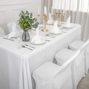 Classic White Chair Cover