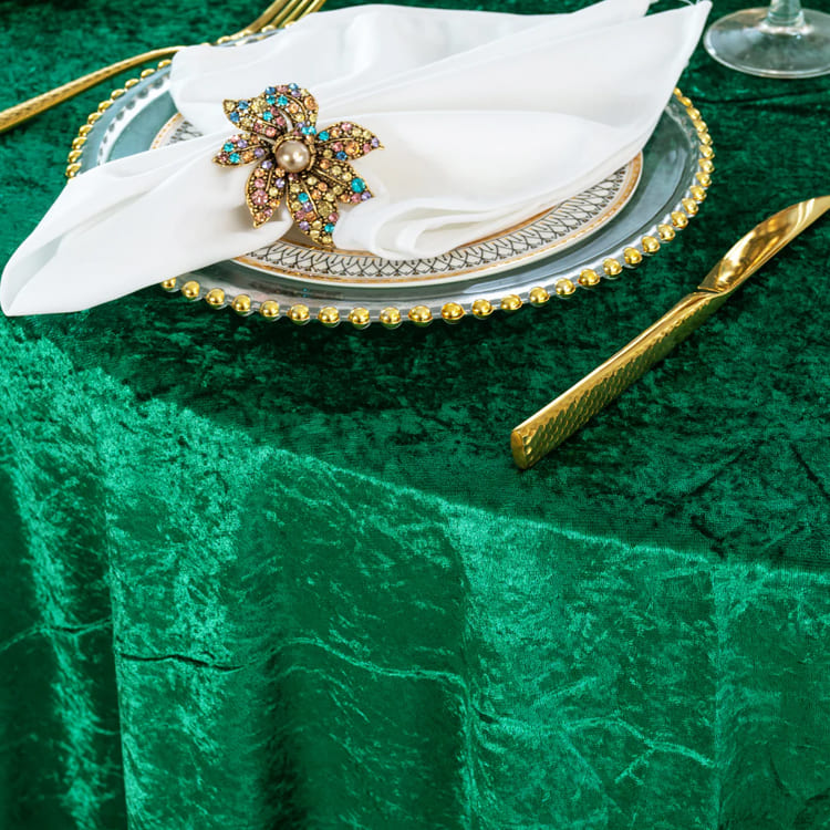 Emerald Radiance Linen