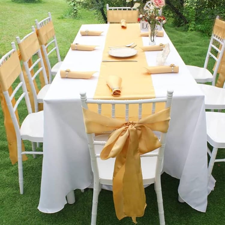 Gold Chair Tie